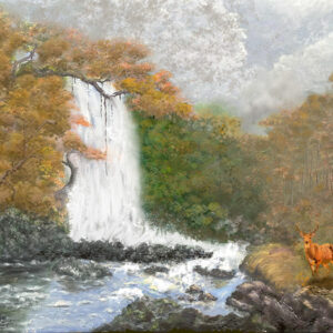 Coming fall fine art print autumn forest wall art